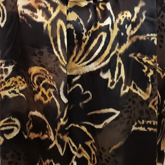 ANNE KLEIN Silk Cowl Neck Blouse - Picture 3 of 6